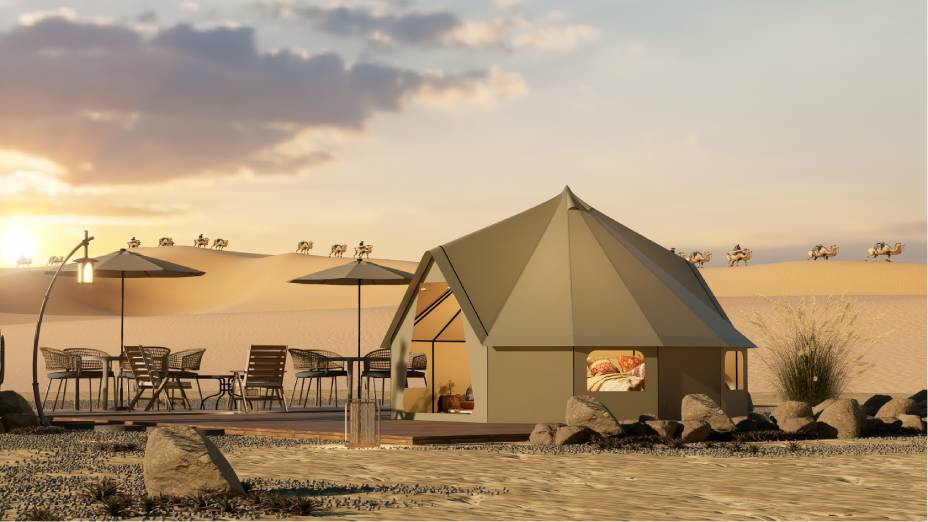 天祝露营酒店帐篷厂家